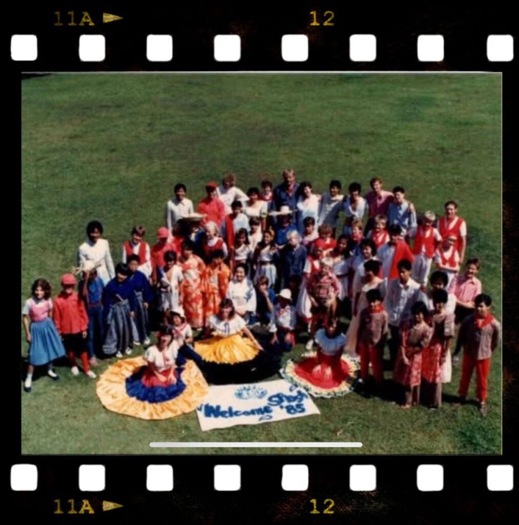 CISV memories un campo cambia la vita. Villaggio Splash 1985 Manila