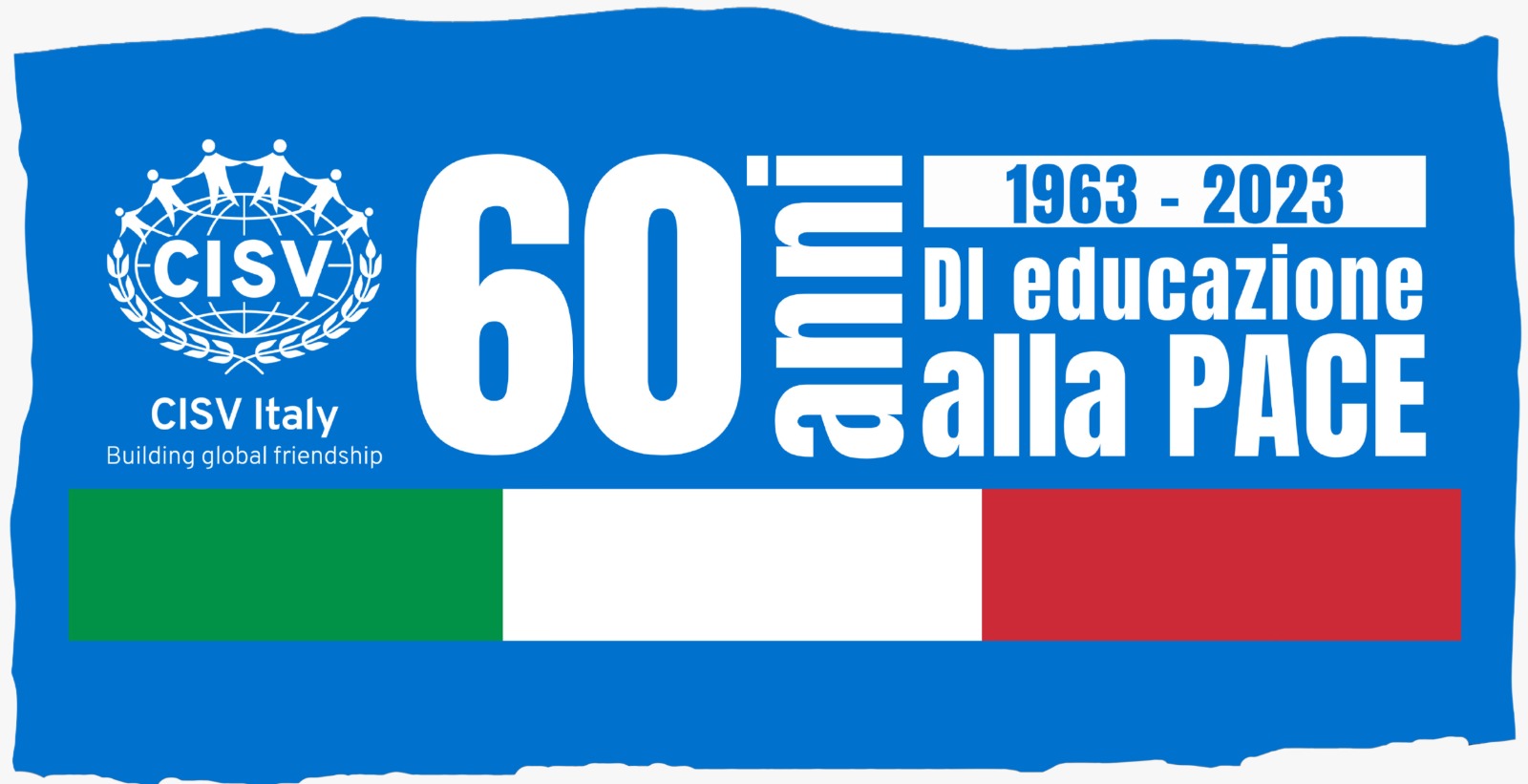 60 anni di educazione alla pace logo