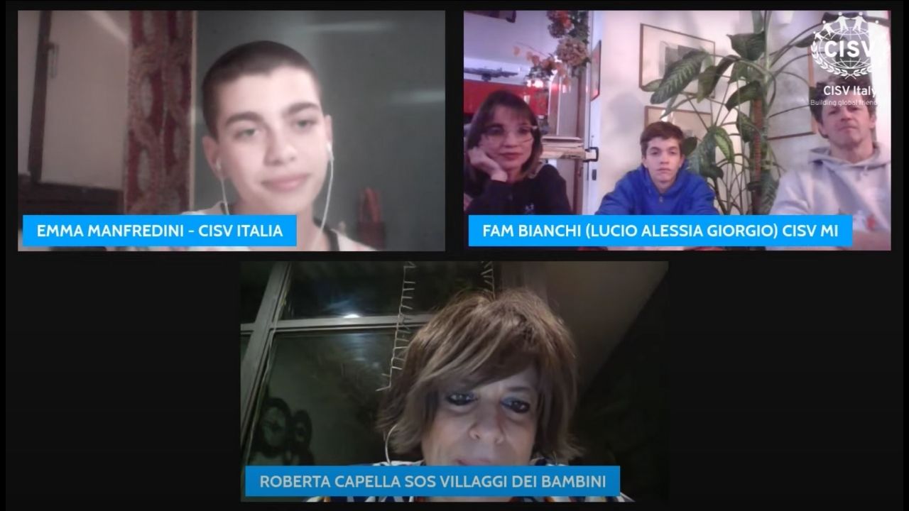 CISV LIVE EMERGENZA UCRAINA SOS VILLAGGI BAMBINI ONLUS 2022