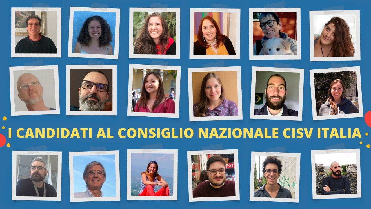 Candidati al Consiglio Nazionale Cisv Italia